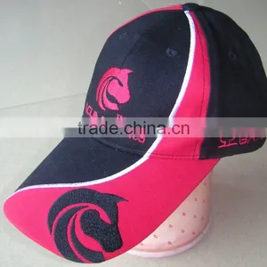 Embroidery 100%Cotton 6 Panel Baseball Sports Cap Fishing Cap thumbnail-1