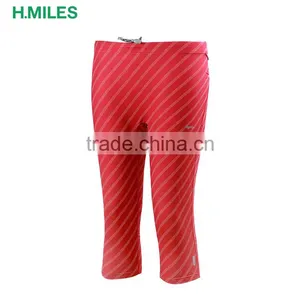 OEM/ODM Running Capri Women's Leggings With Back Zipeer Pocket thumbnail-1