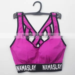 2017 Sexy Lady Sport Bra New Design Seamless Fitness Yoga Bra thumbnail-1