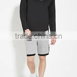 Men Hit Color Circle Cloth With Soft Nap Four Minutes of Pants Pants thumbnail-5