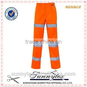 Sunnytex Supplier Mens Fluorescent hi Visibility En471 Cargo Trouser thumbnail-1