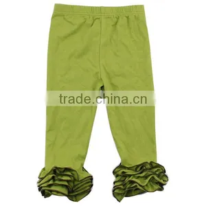 Wholesale Winter Boutique Leggings Girls Icing Pants, Children Cotton Icing Pants Toddler Infants Baby Solid Icing Pants thumbnail-1