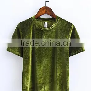 Runwaylover EY2389B Ladies Sexy 2017 Short Sleeve Crop Tops thumbnail-6