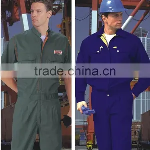 Anti-static Cotton/poly Work Coveralls thumbnail-1