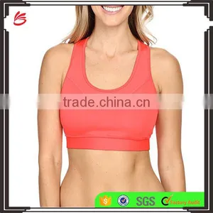 Custom Yoga Wear Sexy Bra Picture Bra Factory in China Ladies Band Sports Bra thumbnail-1