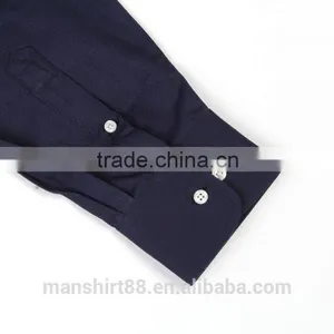 Denim Button Down New Design Men Dress Shirt 2017 Business Shirt for Men thumbnail-3