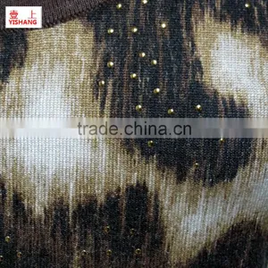 Print Sweater 80%Viscose 20%Nylon Fashion Lady Top Sweater thumbnail-3