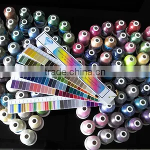 120 Colors Polyester Embroidery Thread 1000M/Spool thumbnail-2