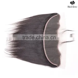 13x4 Ear to Ear Human Hair Lace Frontal Piece Lace Closure With Bundles, Wholesale Lace Frontals With Baby Hair thumbnail-2