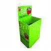 Green 1 Meter Height Store Cardboard Dump Bins For Retail With 4c Printing thumbnail-1