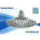 Rain And Waterfall Plastic Chrome Round 6 Inch Overhead Shower Head For Bathtub thumbnail-1