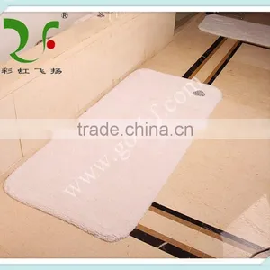 5 Star Standards 100% Cotton White Embroidery Hotel Mat Bath Mat thumbnail-1