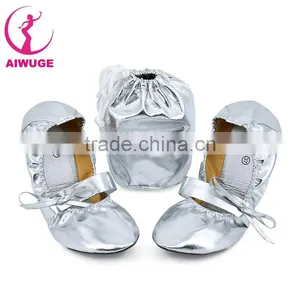 Daydance Belly Ballet Dance Shoes Cheap Foldable Flat Shoes thumbnail-4