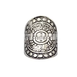 Delicate Arrow Flower Engraved Rings Fashion Sparking Rings Jewelry thumbnail-3