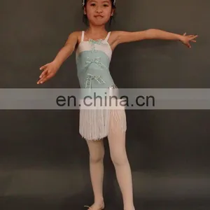 2012 ANNA SHI Child's Cute Style Of Latin Skirt With Tassels thumbnail-1