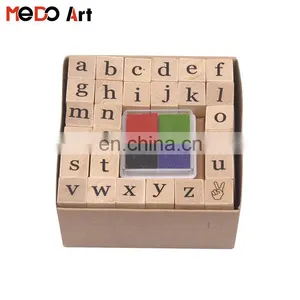 2017 Hot Sales Custom Kids Rubber Stamp Letters Embossing Stamp Kit thumbnail-2