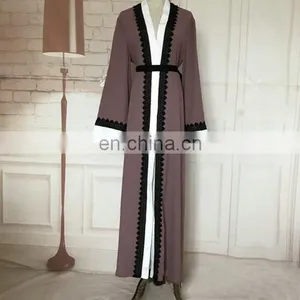 Islamic Clothing Turkish Long Sleeve Islamic Fashion Long Dress Women's Clothing(Mu052004) thumbnail-2