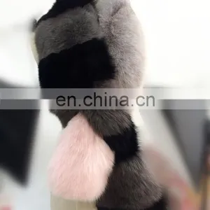 Real Natural Top Quality Women Winter Cheap Ladies Fox Fur Girl Scarf thumbnail-1