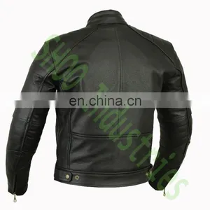 Leather Motorcycle Racing Jackets/ Motorbike Leather Jacket thumbnail-3