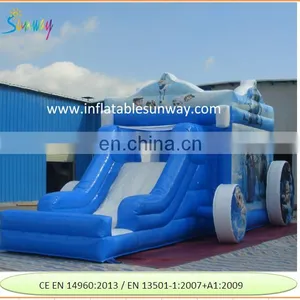 Frozen Free Fall Bouncy Castle,Pumpkin Coach Inflatable Castle thumbnail-4