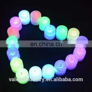 Hot Selling Flameles Colorful Electric LED Candle for Saint Valentine's Day/Birthday/Party/Wedding/making a Proposal thumbnail-5