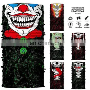 Polyester Head Tube 3D Custom Digital Printing Design High UV Bandana thumbnail-2