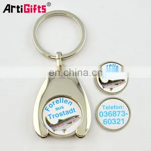 Metal Car Coin Holder Keychain thumbnail-3