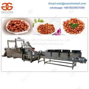 Peanut Frying Machine Line for Sale|Automatic Peanut Frying Production|Peanut Fryer Machine Line thumbnail-1