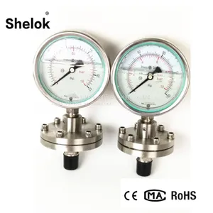 China High Quality With Good Price Manometer Oil Pressure Gauges thumbnail-5