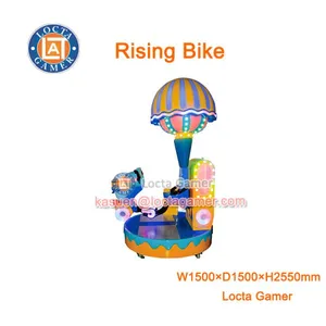 Zhongshan Amusement Park Equipment Wig-wag Machine Amusement Ride Video Game Machine Rocking Machine 1 Seat Rising Bike thumbnail-1