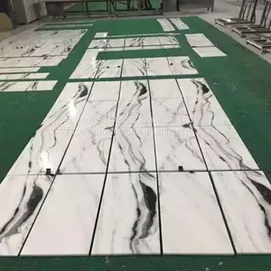 Panda White Marble Slab Marble Tiles on Sale thumbnail-2
