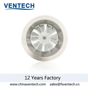 HAVC Adjustable Aluminum Round Swirl Air Diffuser China Supplier thumbnail-2