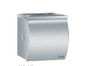 Small Roll Paper Dispenser With Ashtray thumbnail-1