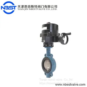 D971X-10Q QT Type Motorized Wafer Butterfly Valve thumbnail-1