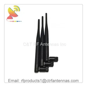 Rubber Duck Dipole Antenna 698-960 / 1710-2170 / 2500-2700 MHz LTE / 4G With SMA Male Connector thumbnail-2