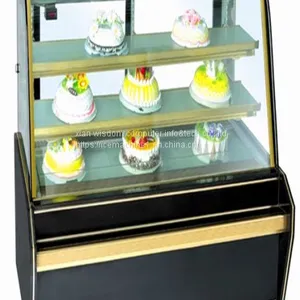 Low Noise High Efficiency Automatically Defrost System Food Showcase Refrigerator thumbnail-1