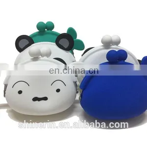 Fashionable Zipper Key Bag Korean Style Animal Cartoon Shape Silicone Coin Purse thumbnail-4