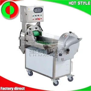 Double Head Leaf Vegetable Cutting Machine Fruit Slicing Shredder Dicing Equipment thumbnail-2