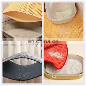 Customized EVA Pet Cat Litter Mat Double Layer Washable Cat Litter Mat thumbnail-3