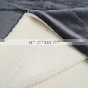 Wholesale Sherpa Blanket for Bedding Fleece Blanket thumbnail-4