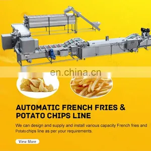 Small Scale French Fries Production Line French Fries Production Line Frozen 200kg thumbnail-3