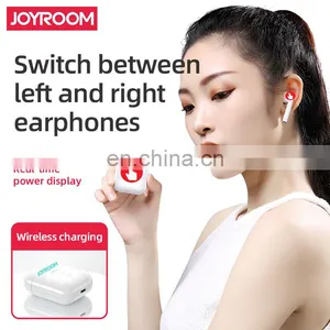 JOYROOM Jr-t03s T03S Open Window Pairing TWS Blu Tooth 5.0 Headset With Wireless Charging Box thumbnail-2
