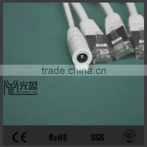 High Quality RJ45 DC Jack Plug POE Splitter Adapter Cable thumbnail-6