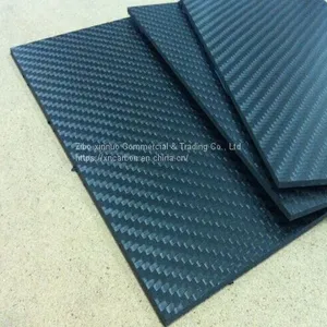1mm 2mm 5mm 8mm 10mm 3 K Plain Carbon Fiber Plate Cfrp Panels Woven 3K Twill Carbon Fiber Sheets 4mm thumbnail-1