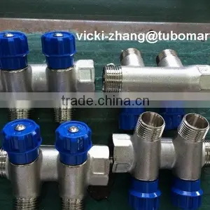 OEM Brass Pex Water Manifolds and Under Floor Heating Manifolds for Pex al Pex Under Floor Heating Pipe thumbnail-2