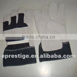 CE Certified 10.5" Leather Work Gloves thumbnail-1