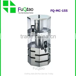 Hotel Restaurant Equipment Drink Dispensers Triple Stainless Steel Juice Dispenser Quality Choice thumbnail-3