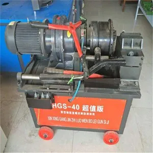 Hot Sale Construction Machinery Automatic Steel Threading Machine /Rebar Thread Rolling Machine thumbnail-1