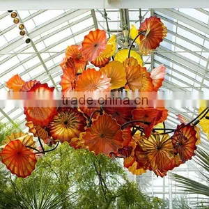 Glass Wall Decorative Art -- Ceiling Lamp Plates thumbnail-1