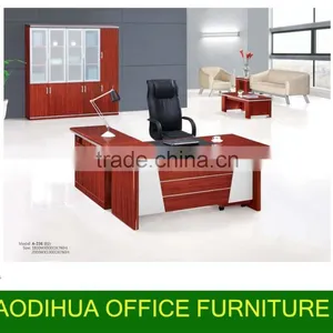 New Hot-selling Modern Desk Modern Office Wooden Series Office Desk With Drawer A-236 thumbnail-1